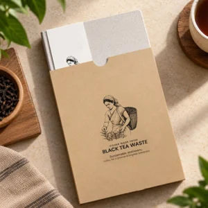 Sustainable Notebook (made from black tea waste)