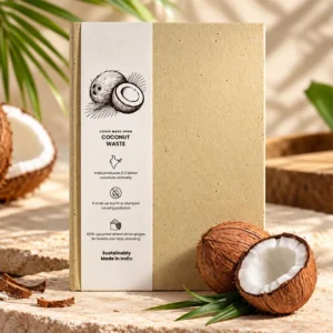 Sustainable Notebook (made from coconut waste)